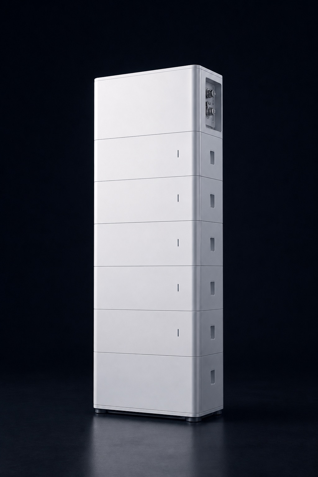Intelligent lithium home battery storage stack