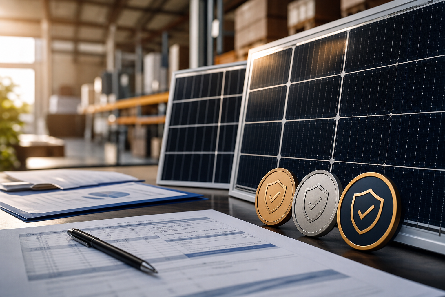 British Solar Direct team and solar installation